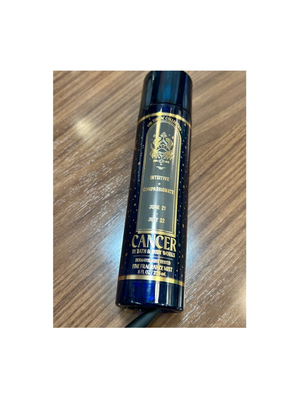 Bath & Body Works Cancer Fine Fragrance Mist - Navy & Gold Accents